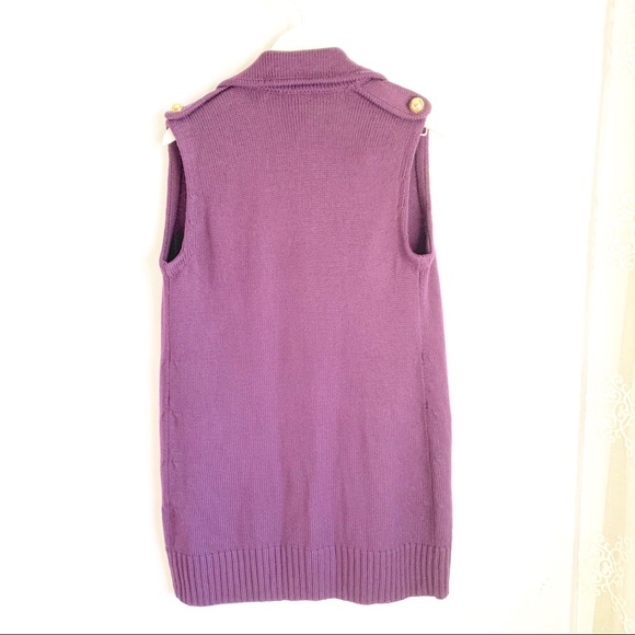 TORY BURCH Sleeveless Sweater Vest - Picture 8 of 8